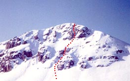 Monte Greco, versante nord est