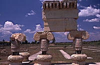 Ricostruzione del fronte orientale del Tempio di Afrodite
